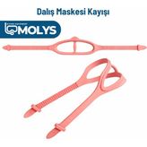 Molys Dalış Maskesi Kayışı - Pembe