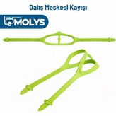Molys Dalış Maskesi Kayışı - Yeşil