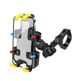MOMI RAC GP UTV Telefon Bağlantısı - 360 Ayarlanabilir Ağır Hizmet Tipi Telefon Tutacağı 8 Pençe 1,75 ila 2 İnç Yuvarlak Boru Uyar RZR Maverick X3 Ranger Pioneer Talon Teryx Katır 4 inç ila 7,25 inç