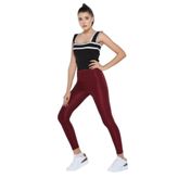 MOMSLAB PARLAK KORSELİ DİSCO TAYT (MÜRDÜM/M)