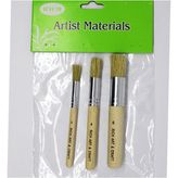Monart Rich Stencil 3'lü Set 2-4-6 Fırça