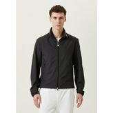 Moncler Siyah Dik Yaka Mont - 3XL