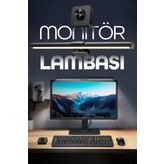 Monitör Lambası Kumandalı Light Pro Series USB Kademeli Parlaklık Renk Ayarlı Masa PC Ekran Işığı