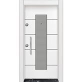 Mono Çelik Kapı Kapı , Mn-1829-b Daire Kapısı Çelik Kapı Beyaz