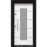 Mono Çelik Kapı Kapı , Mn-1829-s Daire Kapısı Çelik Kapı Siyah