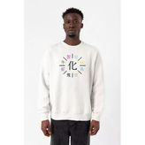 Monogatari Anime Apparitions Beyaz Erkek 2ip Sweatshirt