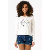 Monogatari Anime Apparitions Ekru Ekstra Uzunkol Sweatshirt