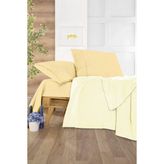 Monolisse Cozy Pike Takımı Tek Kişilik Açık Sarı 160*230 cm