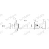 Monroe G8702 Amortisör Arka Sol Jeep Compass 16 52142339