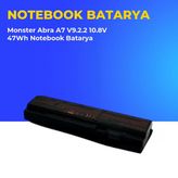 Monster Abra A7 V9.2.2 10.8V 47Wh Notebook Batarya