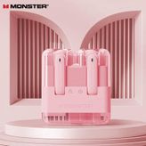 Monster Airmars XKT12 Pembe Bluetooth Kulaklık