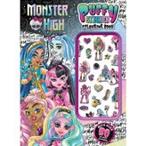 Monster High: Puffy Sticker Colouring Book (Mattel)