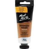 MONT MARTE Premium Dimension Akrilik 75ml - Yellow Deep