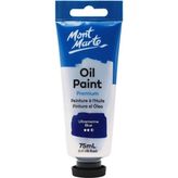 MONT MARTE Premium Yağlı Boya 75ml - Ultramarin Mavi