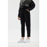 Mood Lab SWEATPANT ŞARDONLU KISA PAÇA JOGGER ÖRME CEPLİ PANTOLON
