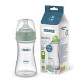 Mooma Biberon 250 Ml +18 Hızlı Akış - Yeşil