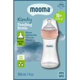 MOOMA Kindy Antikolik PP Biberon 250ml, 18+ Ay, Hızlı Akış, Old Rose