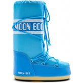 Moon Boot 089 Icon Nylon Kadın Mavi Kar Botu - Turkuaz