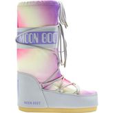 Moon Boot Mb Icon Rainbow Kadın Beyaz Kar Botu - Renkli