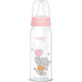 Moon Care Klasik PP Biberon 250 ml Açık Pembe