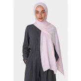 Mooncorn Dune Desen Ayrobin Jakar Şal Pembe