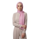 Mooncorn Leris Desen Neo Crash Şal Pembe