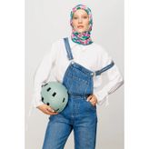 Mooncorn Şira Desen Pilise Eşarp Pembe