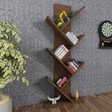 Moonlife Tree Dekoratif Ceviz Kitaplık