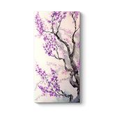 Mor Japon Ağacı Tablosu 30 x 60