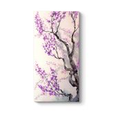 Mor Japon Ağacı Tablosu 70 x 140