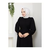 Mor Menekşe Papatya Model Ferace