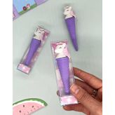 Mor Renkli Unicorn Külah Silgi