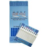 More For You Tek Kullanımlık Kibrit Kan Taşı 1 Paket/24 Kart/480 Adet Kantaşı