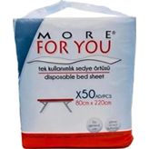 More For You Tek Kullanımlık Sedye Örtüsü 50Li