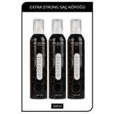 Morfose Extra Strong Saç Köpüğü 350 ml 3 Adet