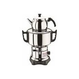 Morlife Teahouse Elektrikli Semaver (Beyaz - Gold)