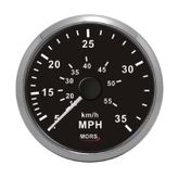 Mors 35mph Siyah Sürat Göstergesi