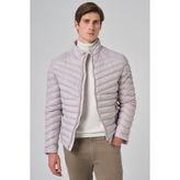 Morven Erkek Ekru Polyester Kısa Kapitone Mont - 3XL