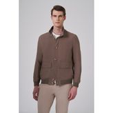 Morven Erkek Kahve Keten Bomber Mont