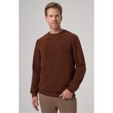 Morven Erkek Kiremit Trend Bisiklet Yaka Sweatshirt