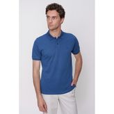 Morven Erkek Marine Basic Polo Yaka Dynamic Fit T-Shirt - 2XL