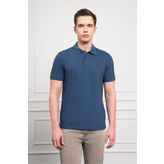 Morven Erkek Marine Basic Polo Yaka Dynamic Fit T-shirt