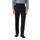 Morven Erkek Siyah Basic Düz Dynamic Fit Pantolon
