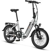 Mosso Kronos Elektrikli Katlanır Bisiklet 390H Hyd 20 Jant 7 Vites Silver