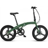 Mosso MARINE-20-HYD-7V Katlanır Bisiklet 305H 20 Jant 7 Vites Race Green - Çok Renkli