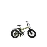Mosso Valthera-Rr Elektrikli Katlanır Bisiklet 420H Md 20 Jant 7 Vites Yeşil Siyah