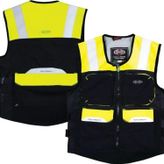 Motoanl Motosiklet Reflektörlü Yelek Çok Fonksiyonlu Cepler Windstoper Kumaş Reflektif Motor Yelek