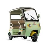 Motolux FX 23 Yeşil Sarı Üç Tekerli Elektrikli Motosiklet