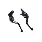 MOTOPARAX Yamaha Mt07 Spor Cnc Kısa Modifiye Manet Seti Siyah