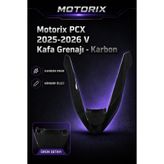 Motorix PCX 2025-2026 V Kafa Grenajı - Karbon